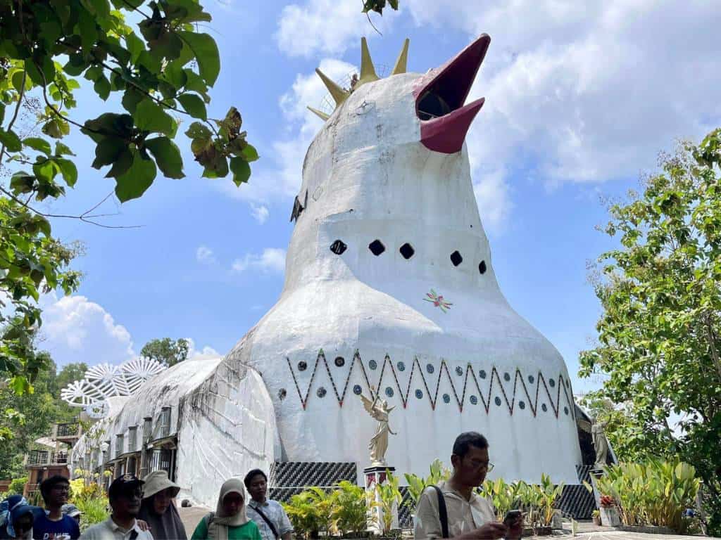 The Chicken Church in Yogyakarta