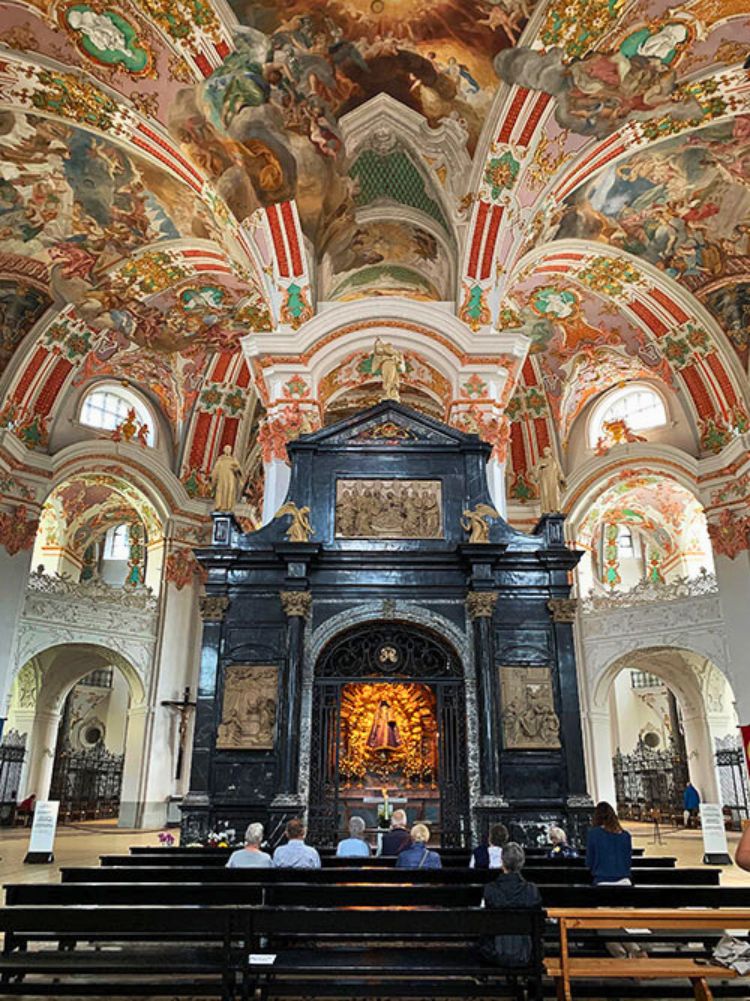 Lady Chapel with Einsiedeln Black Madonna