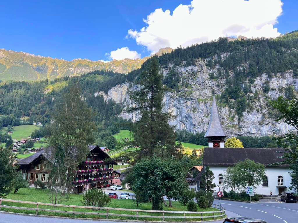 Lauterbrunnen village!