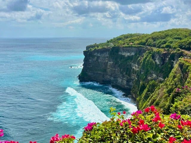 Uluwatu Temple cliff