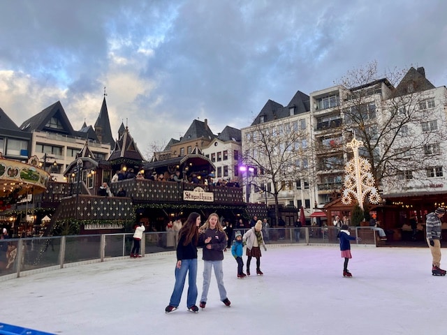 Cologne Christmas Markets Ice Skating Rink