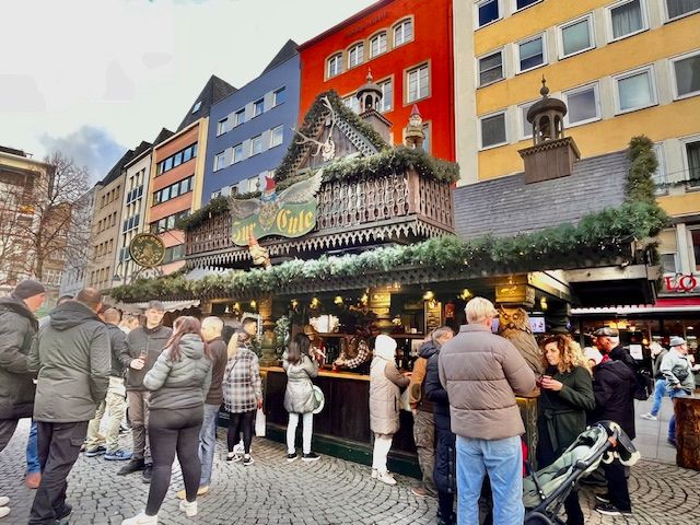 Cologne Christmas Markets stalls