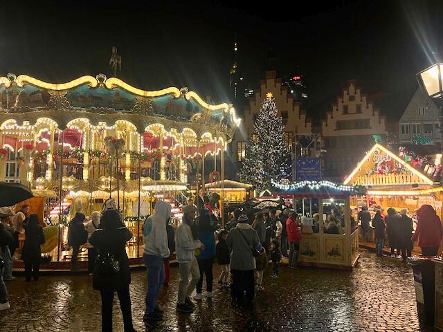 Frankfurt Christmas Market Carousel