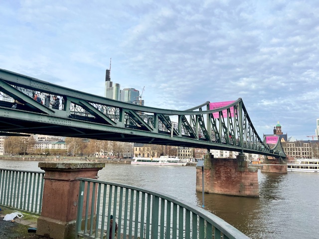 Frankfurt iron bridge