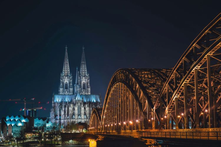 Hohenzollern Bridge in Cologne