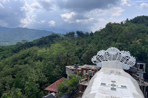 View from Chicken Church in Yogyakarta